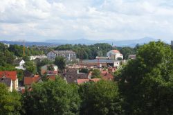 I tetti della cittadina medievale di Kempten, Baviera, Germania. Fra le più antiche città del paese, vanta una storia di oltre 2 mila anni. 
