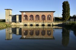 L'idrovora Romanina di Goro, Delta del Po, provincia di Ferrara (Emilia-Romagna).