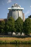 Il Bonnefantenmuseum a Maastricht, Olanda: fondato nel 1884, cento anni più tardi è stato ricostruito dall'architetto italiano Aldo Rossi in una vecchia zona industriale sulla ...