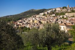 Il borgo collinare di Cori nel Lazio