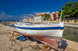 Il borgo dei pescatori di Bibinje in Dalmazia, Croazia.
