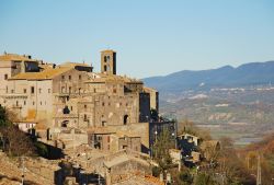 Il borgo di Bomarzo nel Lazio