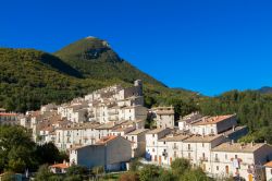 Il borgo di Civitella Alfedena nel Parco Nazionael dell'Abruzzo