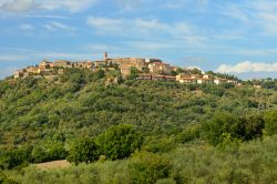 Il borgo di CIvitella Paganico nel sud della Toscana in Maremma