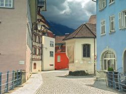 Il borgo di Feldkirch la città del Voralberg nell'Austria occidentale - © puchan / Shutterstock.com