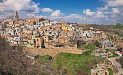 Il borgo di Grottole in Basilicata