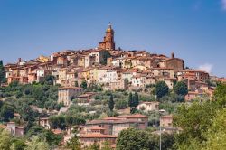 Il borgo di Sinalunga in Toscana, Provincia di Siena.