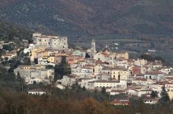 Il borgo di Venafro in provincia di Isernia nel Molise