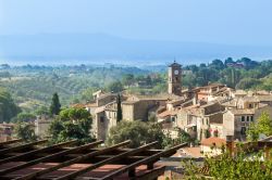 Il borgo medievale di Sacrofano a nord di Roma nel Lazio