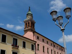 Il campanile della Cattedrale di Adria, riedificata nel 1686