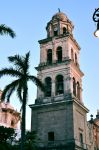Il campanile della cattedrale di Nostra Signora dell'Assunzione a Veracruz, Messico.
