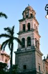 Il campanile della cattedrale di Nostra Signora dell'Assunzione a Veracruz, Messico.
