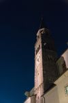 Il campanile della Cattedrale di Tricesimo, provincia di Udine (Friuli Venezia Giulia).
