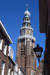 Il campanile della chiesa di Saint Jacob a Vlissingen, Olanda. 
