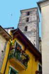 Il campanile della Chiesa di San Francesco ad Eboli in Campania