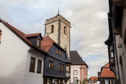 Il campanile della Chiesa di San Giovanni a  Kronberg im Taunus in Assia (Germania)