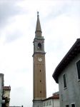 Il campanile della chiesa di Santa Maria Maggiore a Cordenons - © SuperQuark -  CC BY-SA 3.0, Wikipedia