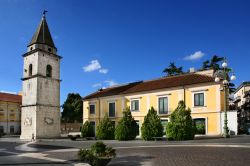 Il campanile e il complesso museale della Chiesa di Santa Sofia a Benevento