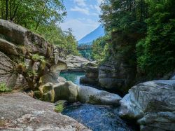 Il Canyon di Premia in località Uriezzo in Piemonte