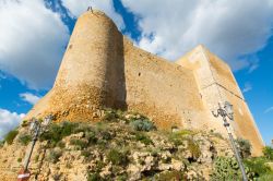 Il Castello Chiaromontano di Naro in provincia di Agrigento (Sicilia)