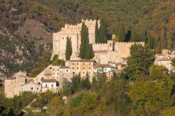 Il castello di Rocca Sinibalda nel Lazio