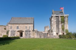 Il Castello di Saint-Sauveur-le-Vicomte in Frrancia, Normandia