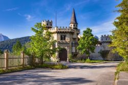 Il Castello di Seefeld in Tirolo fotografato in estate