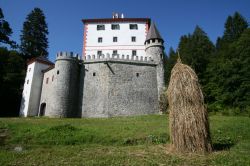 Il Castello di Sneznik nei dintorni di Cerknica, Slovenia - Fra i manieri più romantici e pittoreschi della Slovenia, Grad Sneznik, perfettamente conservato e restaurato, si trova al ...