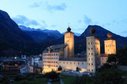Il castello di Stockalper a Briga by night, Svizzera. Questa graziosa località si trova incastonata ai piedi del Passo del Sempione. 



