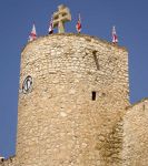 Il Castello di Vera Cruz a Caravaca, regione Murcia in Spagna