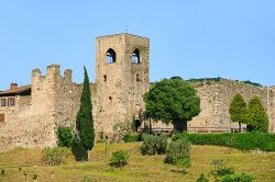 Il castello medievale di Padenghe sul Garda in Lombardia