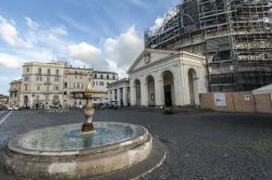 Il centro di Ariccia, la cittadina dei Castelli Romani, Lazio