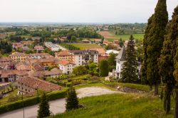 Il centro di Fagagna, borgo del Friuli Venezia Giulia