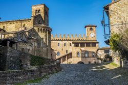 Il centro medievale di Castell'Arquato in provincia di Piacenza