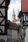 Il centro storico di Bamberga, Germania, visto da una stradina - © Konstantin Mizikevitch / Shutterstock.com