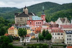 Il centro storico di Loket e il suo Castello  in Boemia (Repubblica Ceca)
