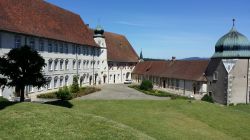 Il complesso del Castello di Porrentruy nel Canton Jura della Svizzera