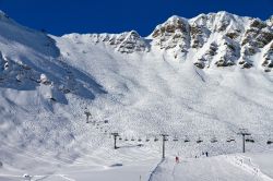 Il cosiddetto "Muro Svizzero" ovvero Le Pas de Chavanette nel Vallese al confine con la Francia in Svizzera.