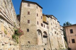 Il cuore medievale della cittadina di Camerino, famosa per la sua Università nelle Marche