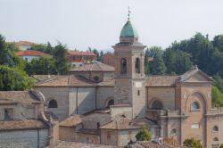 Il dettaglio del centro storico del borgo di Verucchio