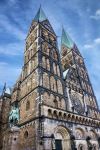 Il Duomo di Brema, Germania. Dedicato a San Pietro, ...