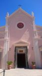 Il duomo di Portoferraio, isola d'Elba, Toscana. La chiesa come appare oggi risale agli inizi del XIX° secolo quando le due cappelle laterali vennero trasformate in navate. Intitolata ...