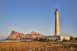 Il faro di San Vito Lo Capo, Sicilia: attivo dal 1859, è uno dei simboli della città.
