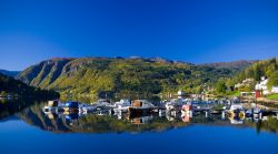 Il fiordo di Ulvik in Norvegia