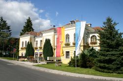 Bad Sauerbrunn, la città del Burgenland nell'Austria orientale.