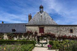 Il giardino del Castello di Cheverny: si trova tra i castelli della Loira di Blois e Chambord in Francia