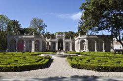 Il giardino del Palácio Nacional de Belém, residenza del presidente del Portogallo. Siamo nel quartiere di Belém, a Lisbona - foto © ribeiroantonio / Shutterstock.com ...