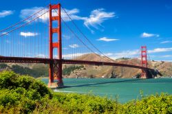 Il Golden Gate di San Francisco è uno dei simboli della California (USA).
