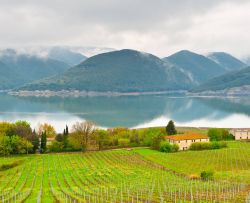 Il Lago di Corbara in umbria