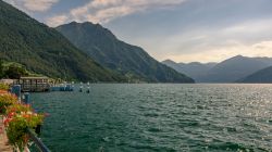 Il Lago di Iseo fotografato da Pisogne in Lombardia